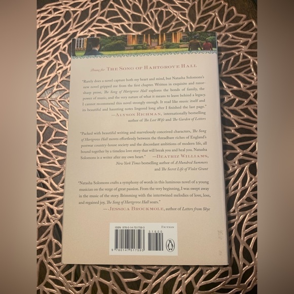 The Song of Hartgrove Hall by Nathasha Solomons - Picture 2 of 2
